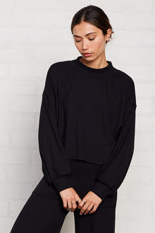 Luxe Rib Sweatshirt