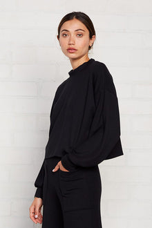 Luxe Rib Sweatshirt