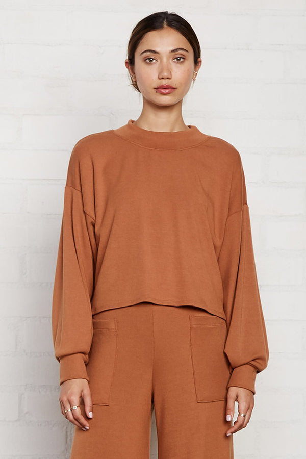 Luxe Rib Sweatshirt