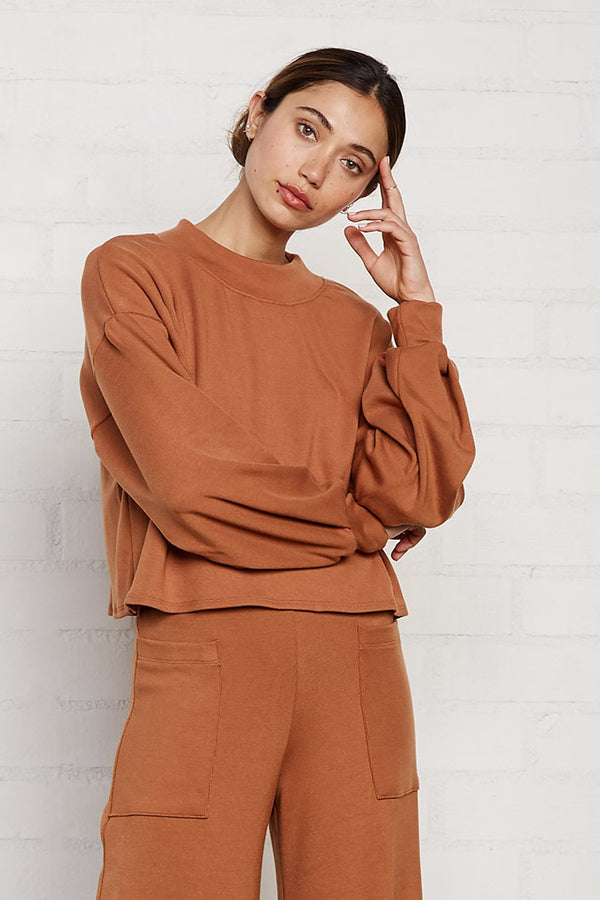 Luxe Rib Sweatshirt