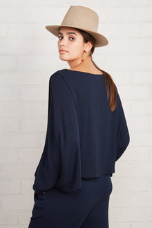 Pucker Rayon Cisco Top