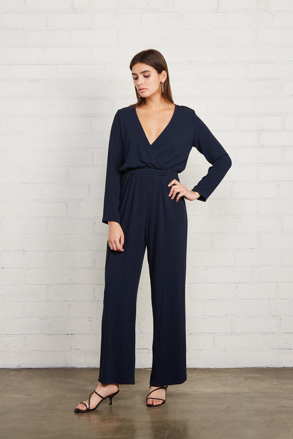 Pucker Rayon Lazarus Jumpsuit