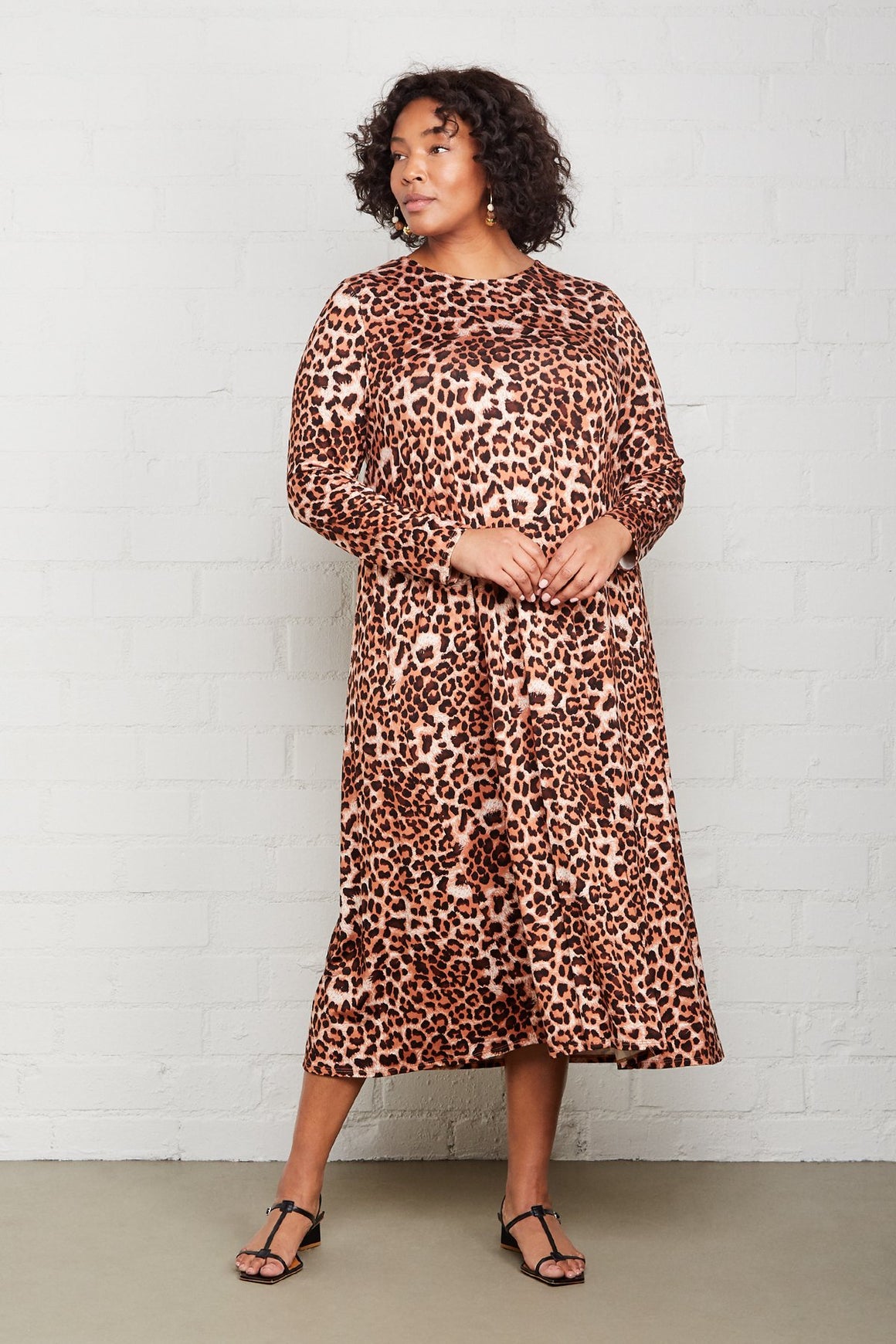 Mid-Length Stormy Dress - Plus Size