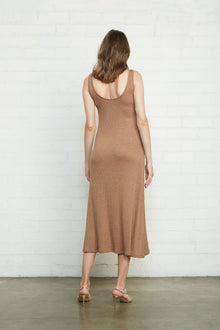 Metallic Rib Fiona Dress - Maternity