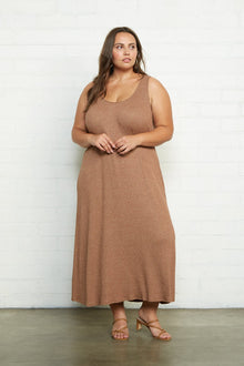 Metallic Rib Fiona Dress - Plus Size