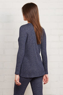 Metallic Rib Haven Top