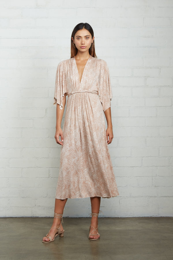 Mid-Length Caftan Dress