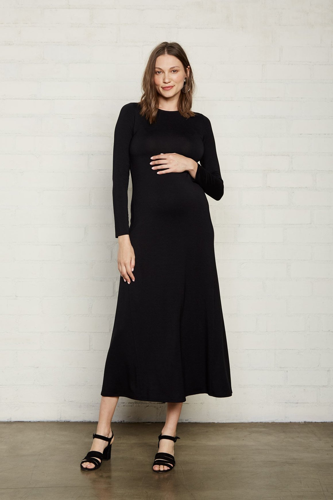 Mid-Length Stormy Dress - Maternity