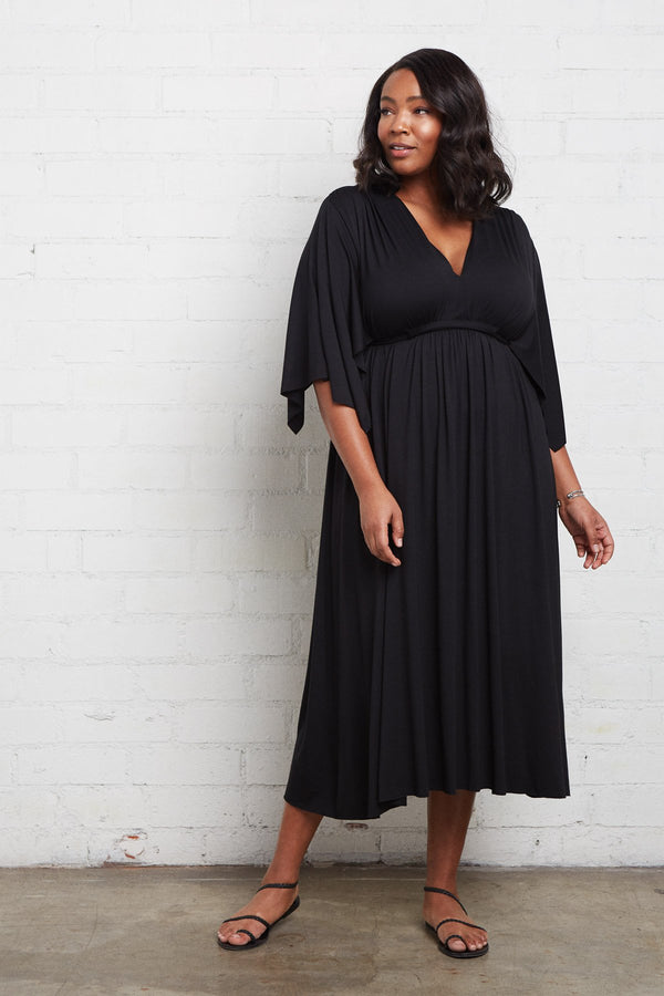 Mid-Length Caftan - Plus Size
