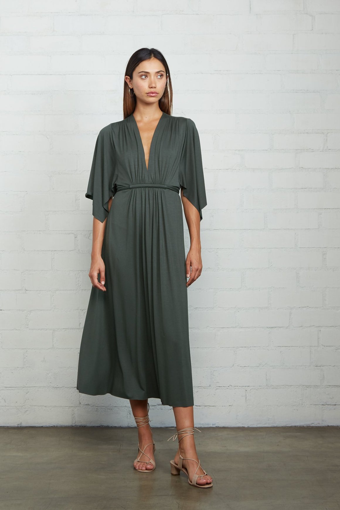 Mid-Length Caftan Dress