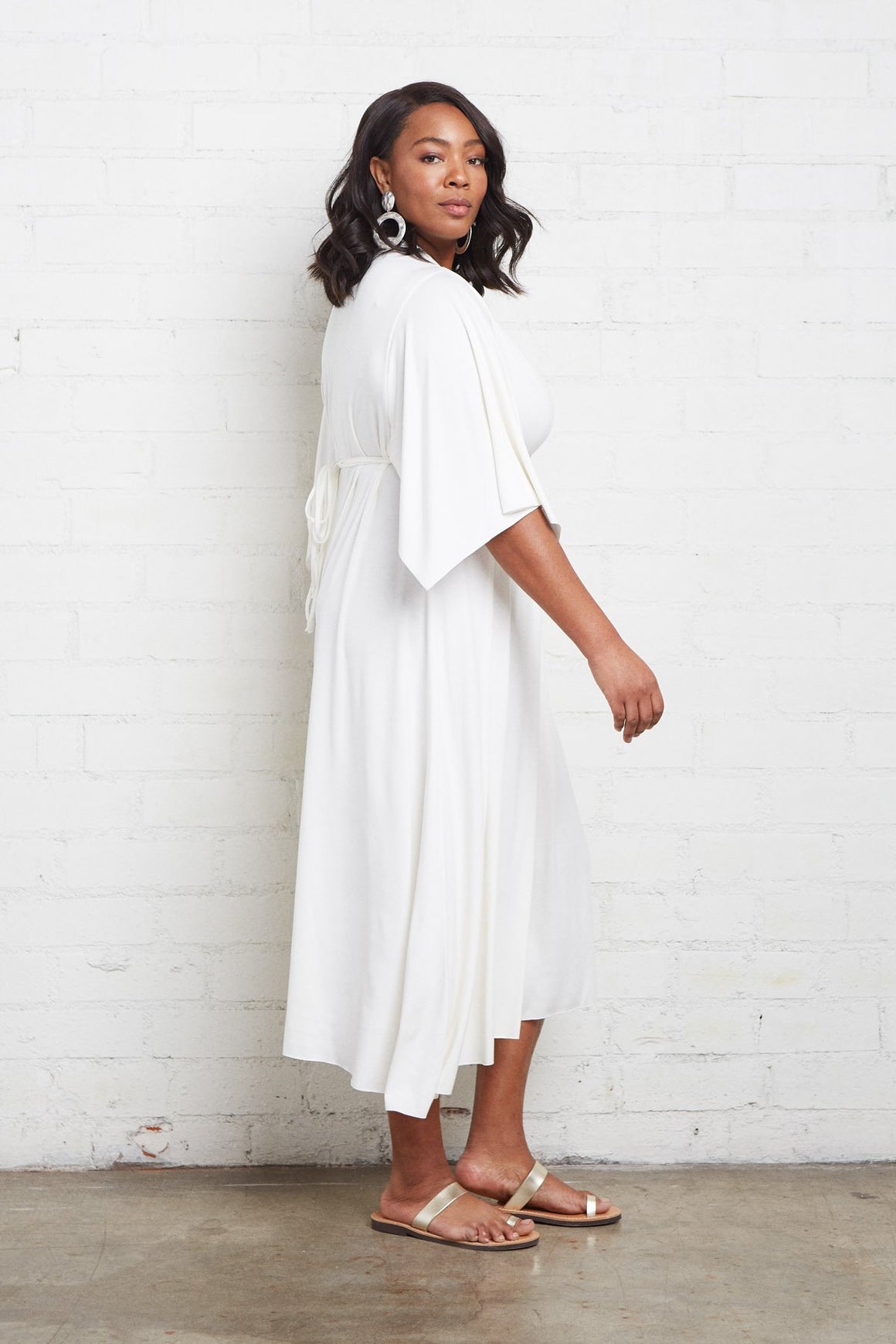 Mid-Length Caftan - Plus Size