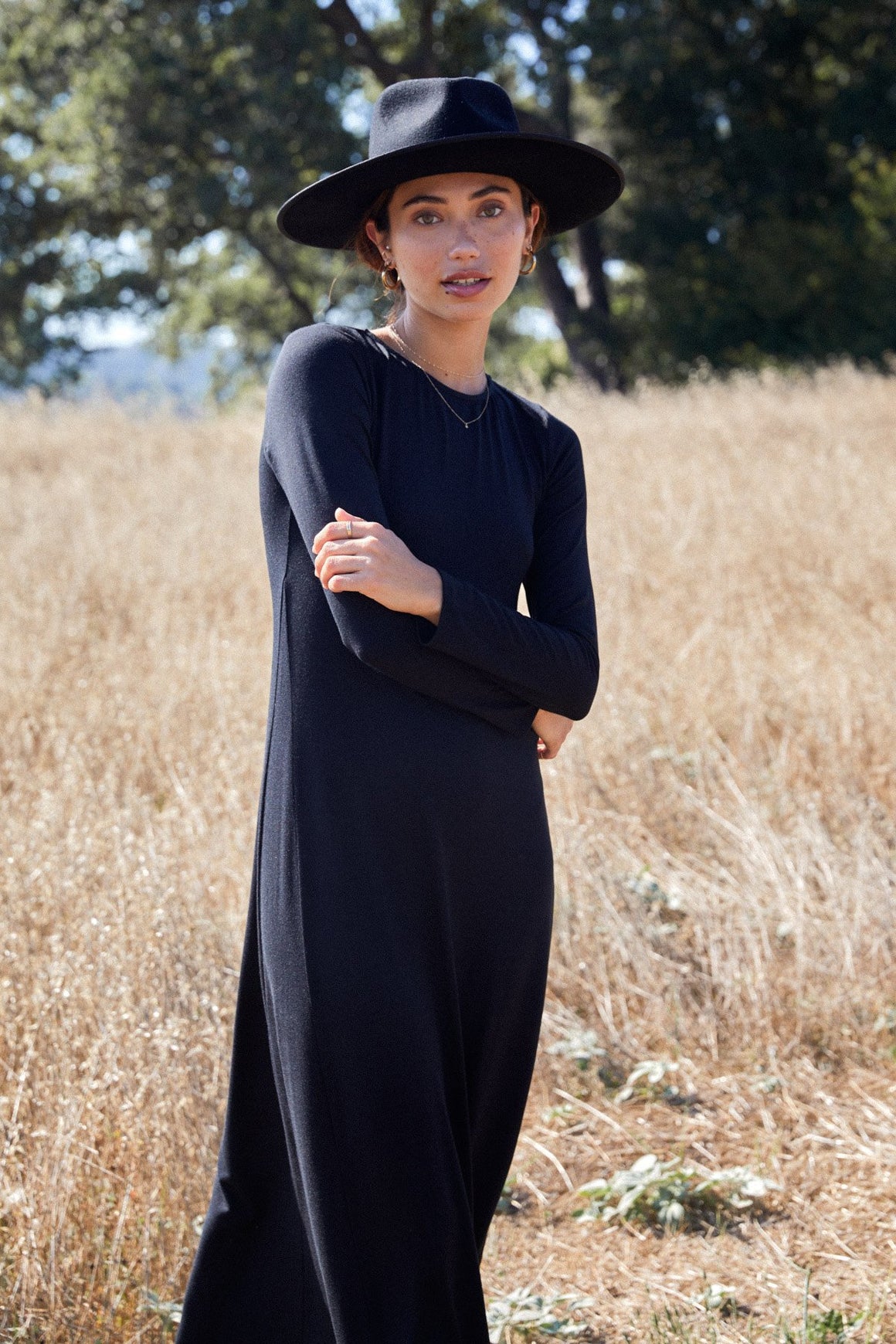 Mid-Length Stormy Dress