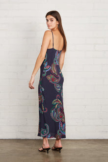 Crepe Bias Slip Dress