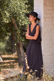 Pucker Rayon Ainsley Skirt