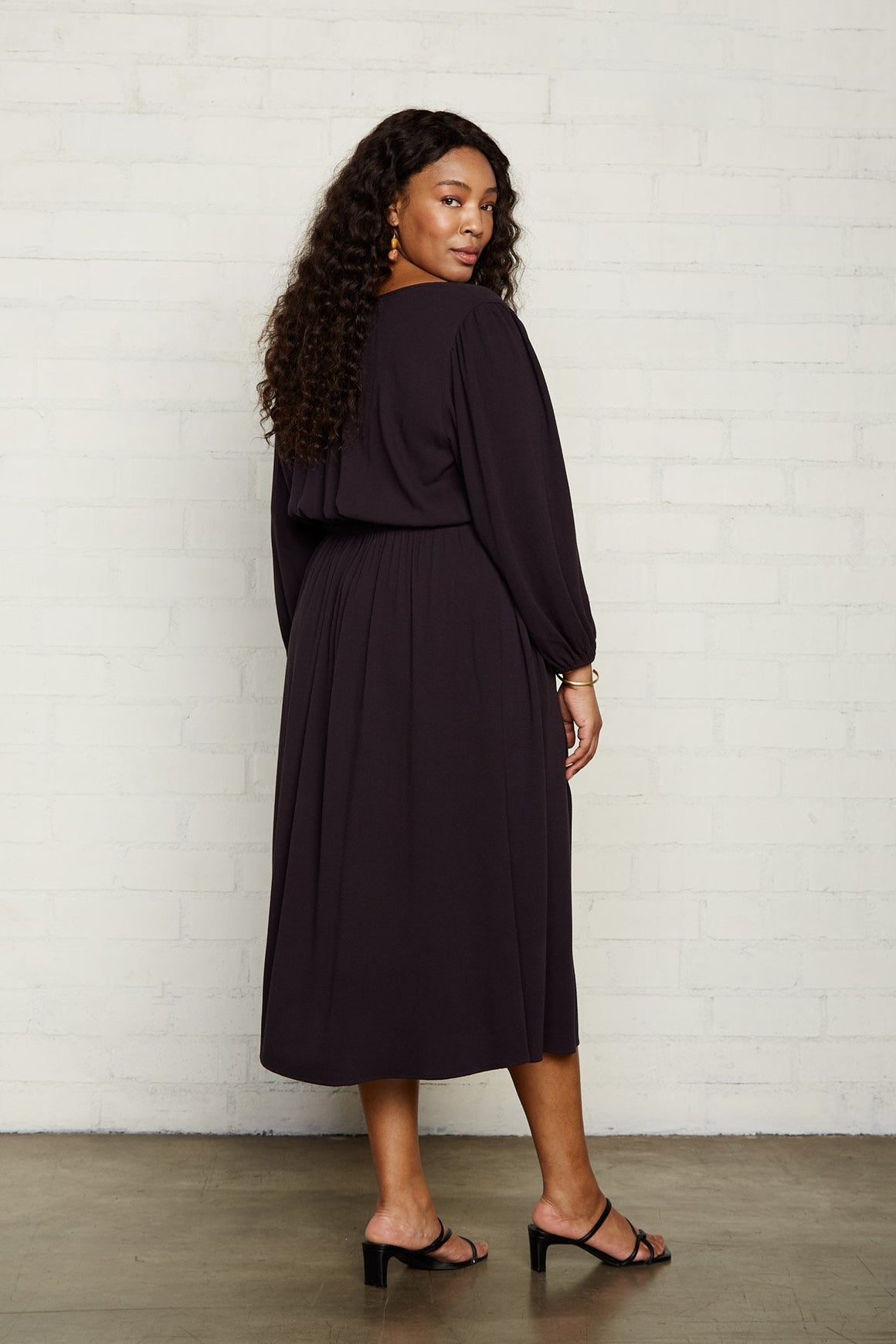 Pucker Rayon Edith Dress - Plus Size