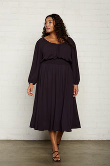 Pucker Rayon Edith Dress - Plus Size