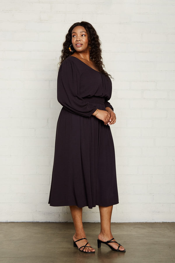 Pucker Rayon Edith Dress - Plus Size