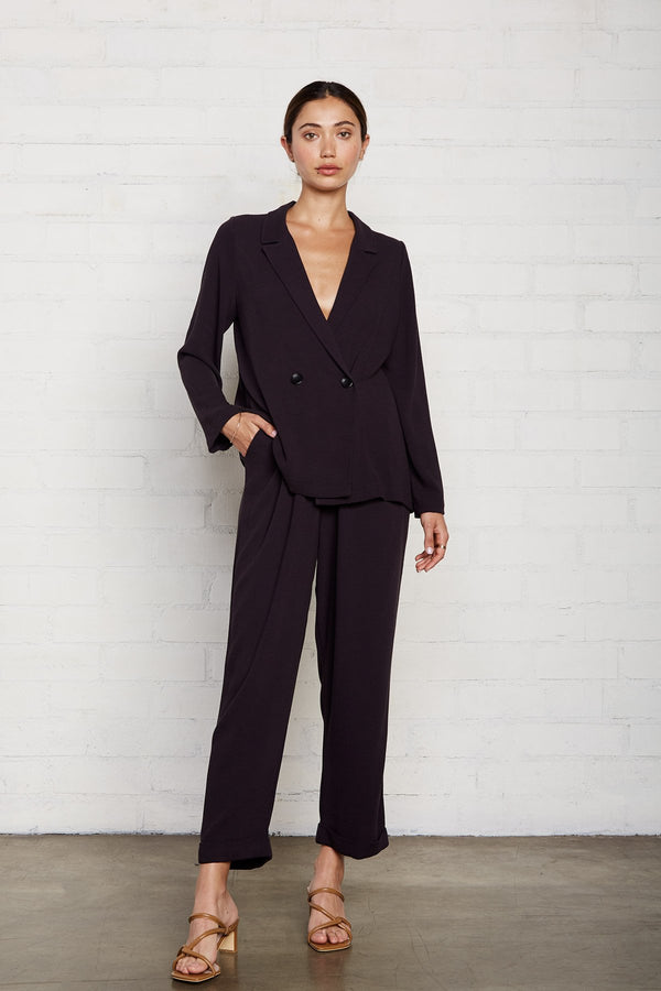 Pucker Rayon Faye Blazer