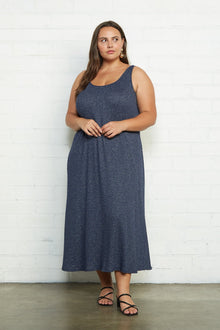 Metallic Rib Fiona Dress - Plus Size