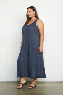 Metallic Rib Fiona Dress - Plus Size