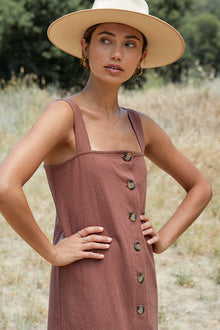 Linen Canvas Rome Dress