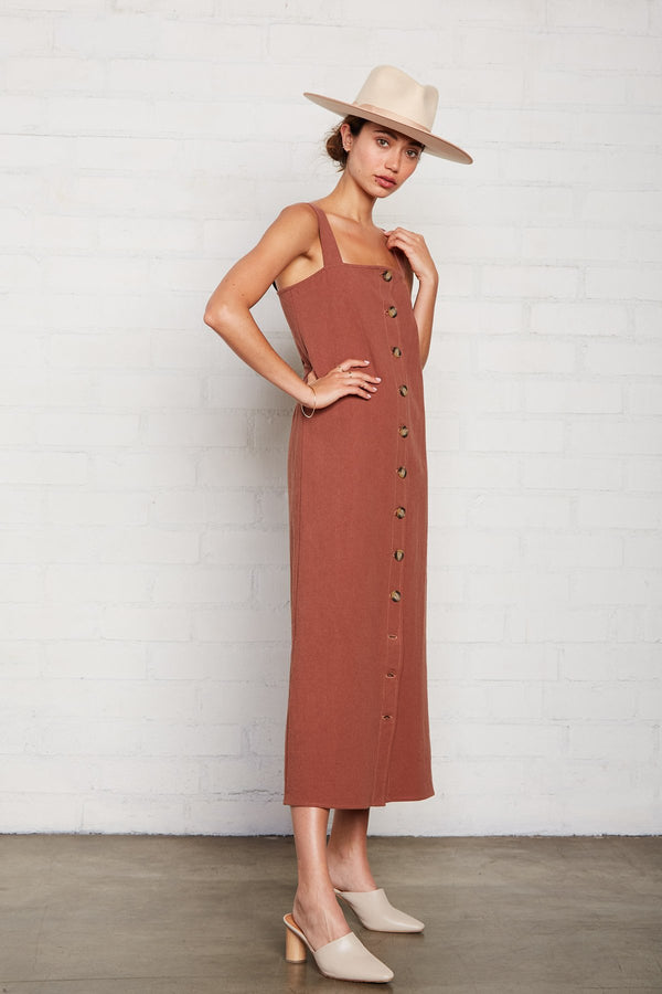 Linen Canvas Rome Dress