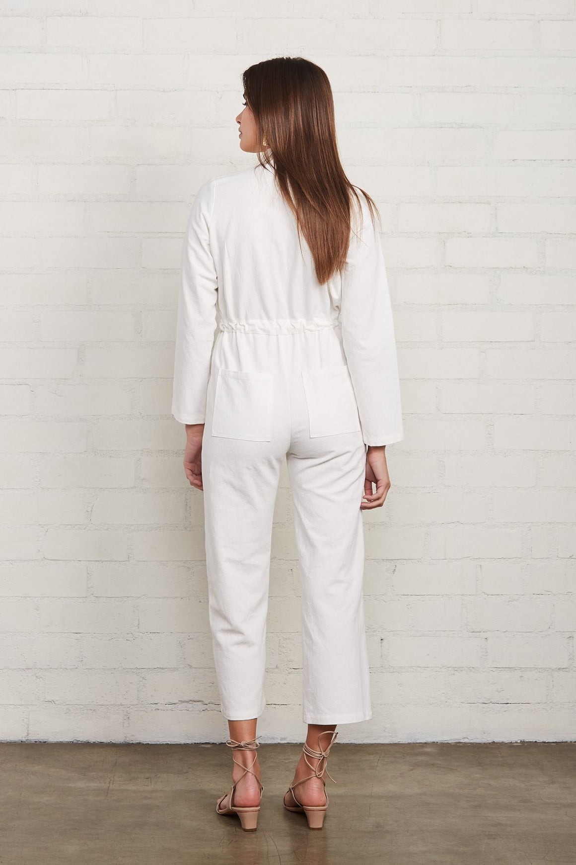Winter Linen Canvas Dylan Jumpsuit