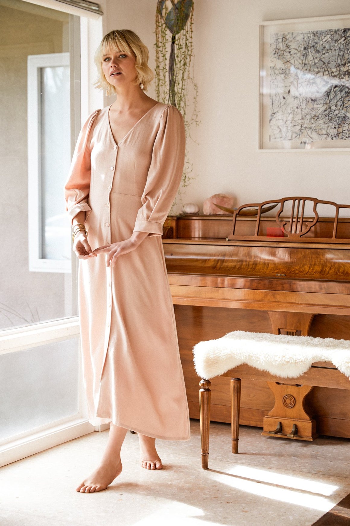 Linen Agnes Dress