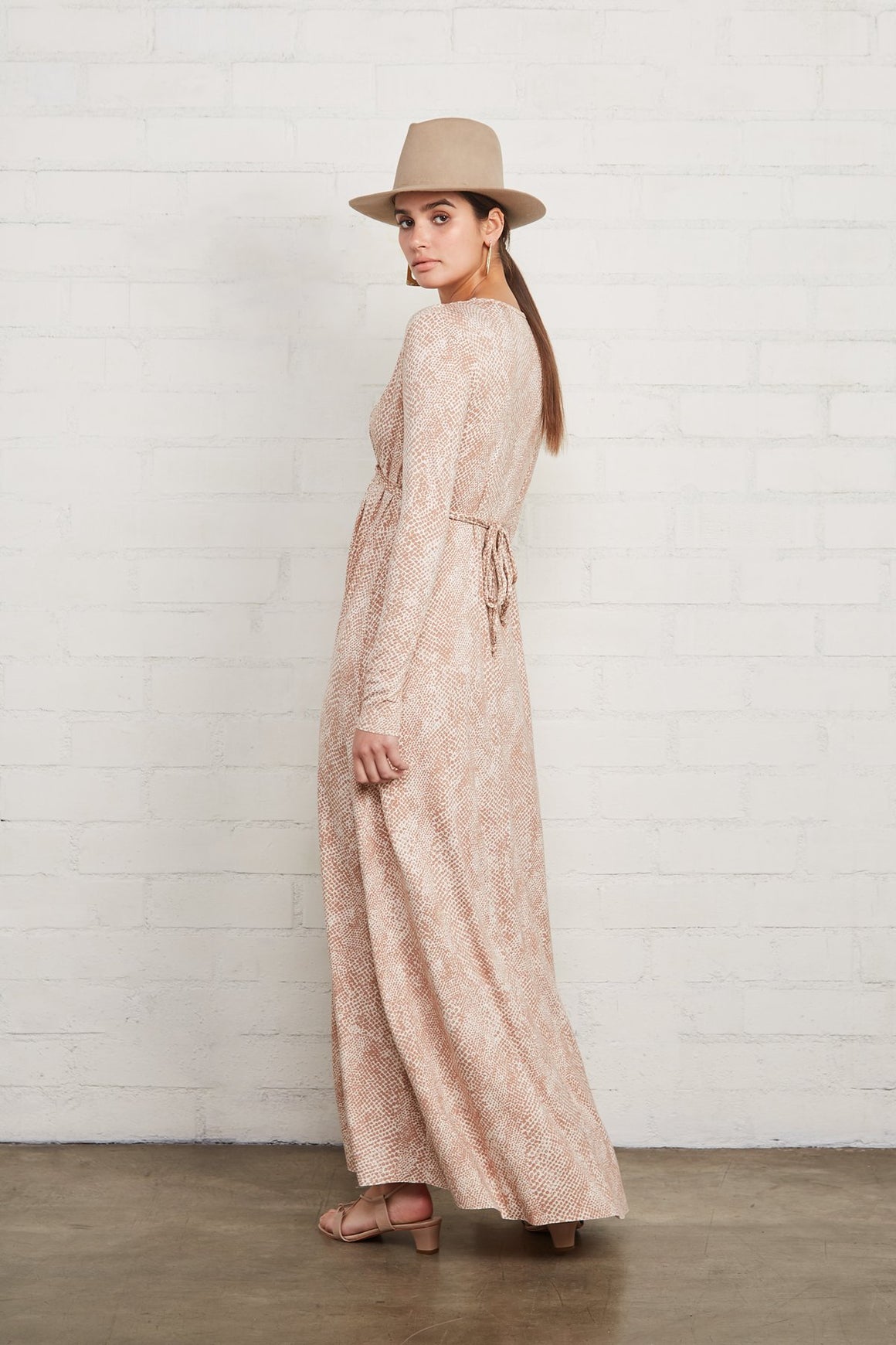 Long Sleeve Full Length Caftan