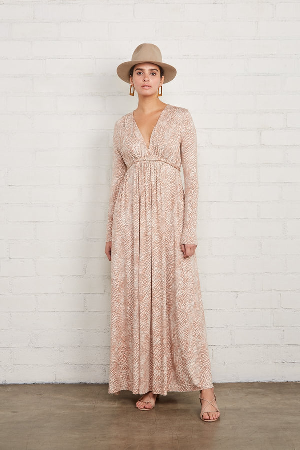 Long Sleeve Full Length Caftan