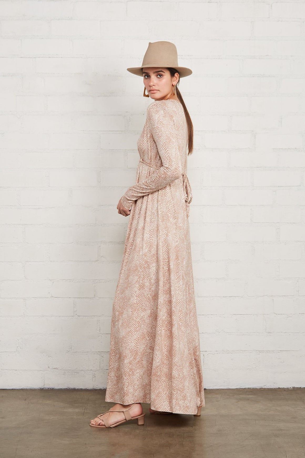 Long Sleeve Full Length Caftan