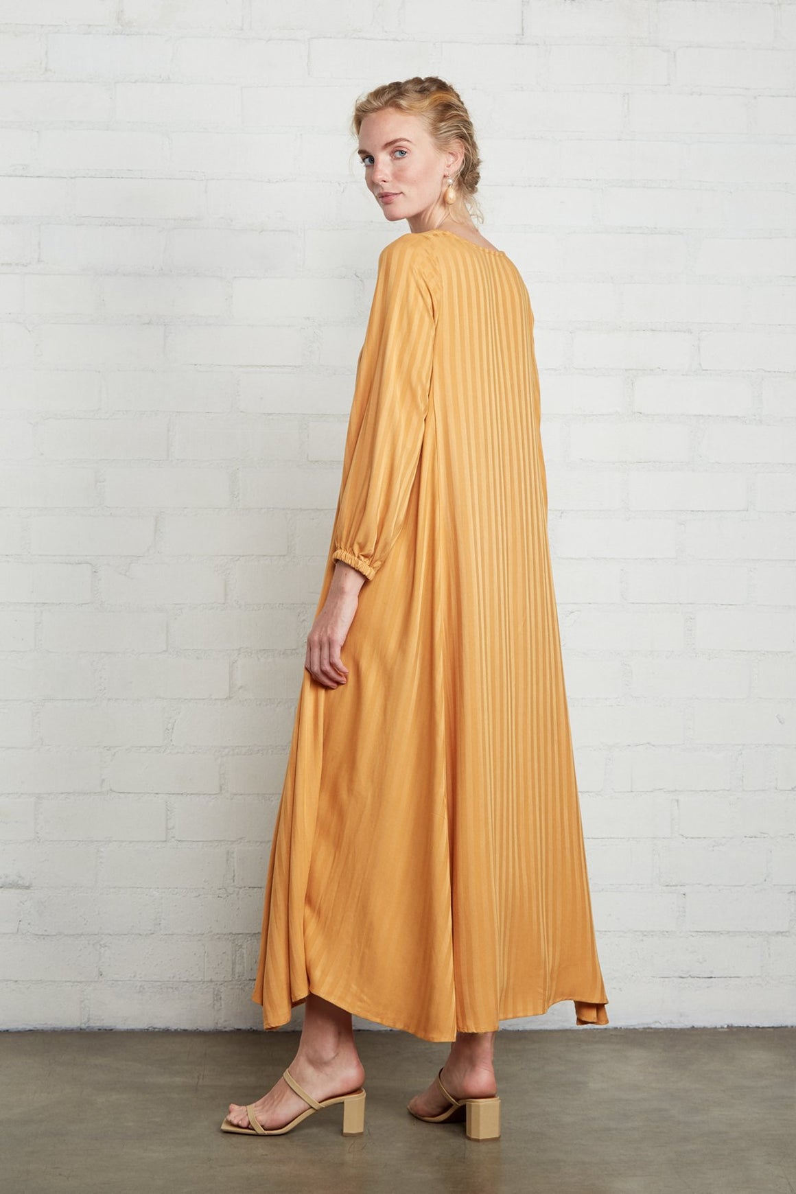 Shadow Stripe Manon Dress