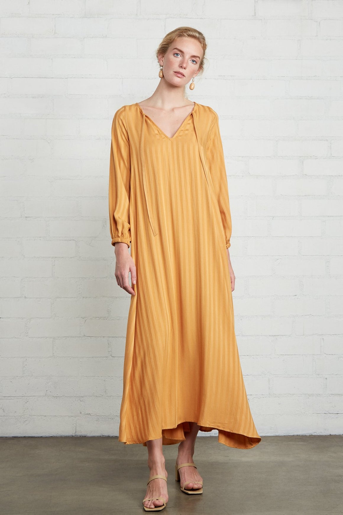 Shadow Stripe Manon Dress