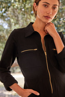 Linen Canvas Shelby Jumpsuit