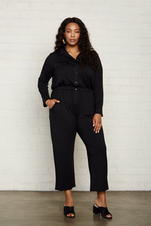 Snap Jumpsuit - Plus Size