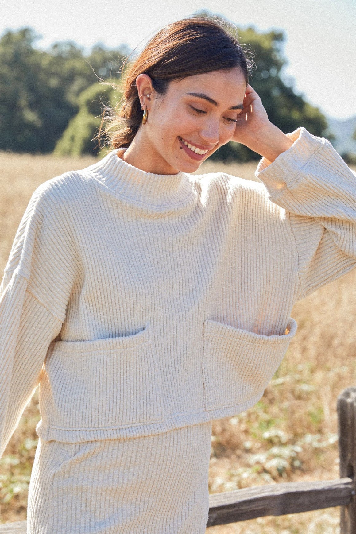 Sweater Rib Jude Top