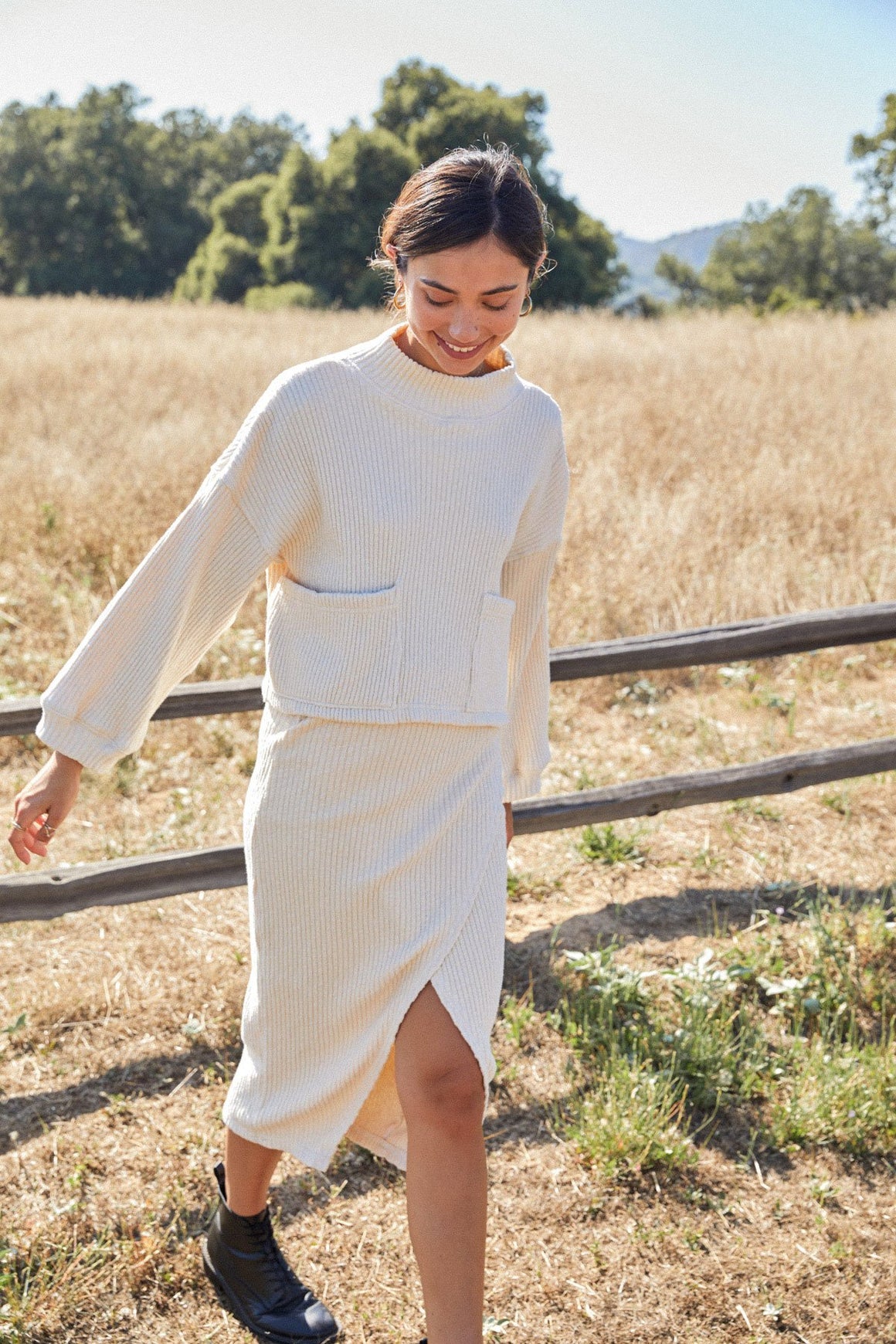 Sweater Rib Lolo Skirt