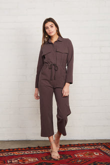 Winter Linen Canvas Dylan Jumpsuit