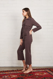 Winter Linen Canvas Dylan Jumpsuit