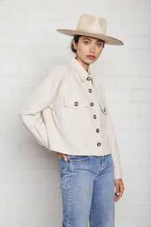 Linen Canvas Francis Shirt Jacket