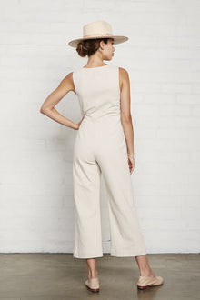 Linen Canvas Kai Jumpsuit