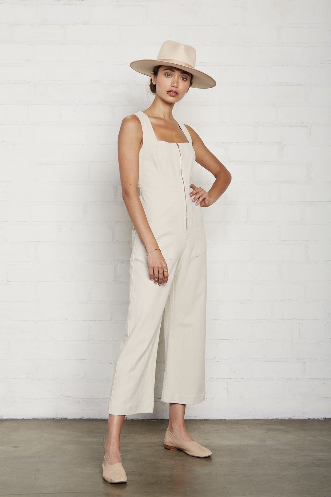 Linen Canvas Kai Jumpsuit