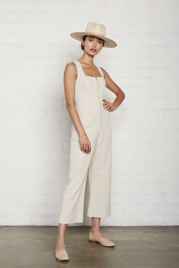 Linen Canvas Kai Jumpsuit